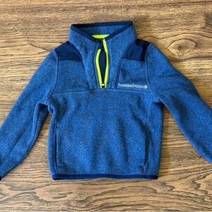 Vineyard Vines 2T Blue Quarter-Zip Fleece